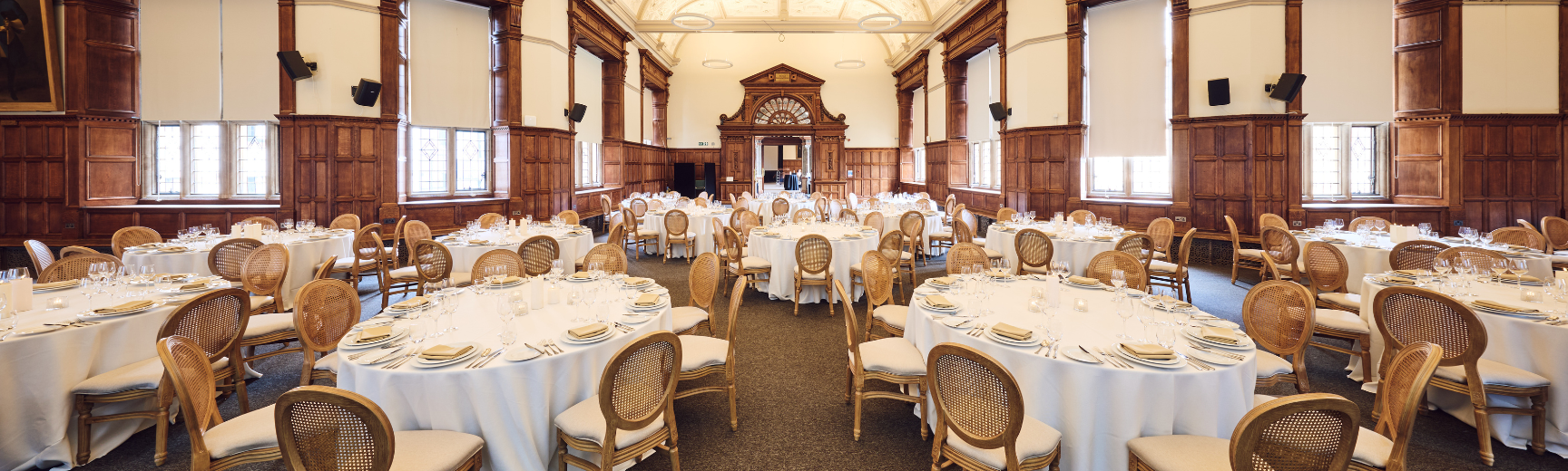 A dinner at the Examination Schools