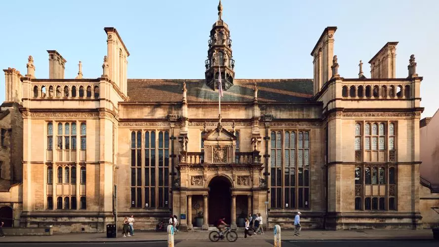 Front Exterior of the Examination Schools, University of Oxford