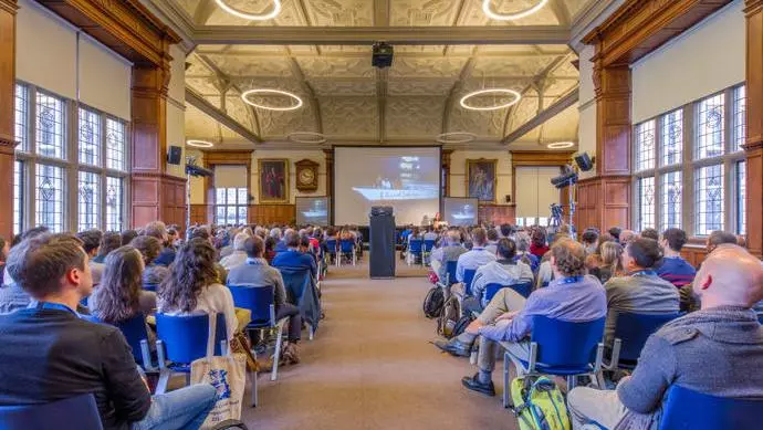 examination schools conference venue oxford large meeting room south schools with people