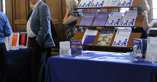 Event exhibition at The Examination Schools venue, Oxford
